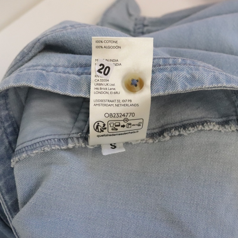 NWT Anthropologie Pilcro The Keira Denim Mini Dress Small - Picture 11 of 11